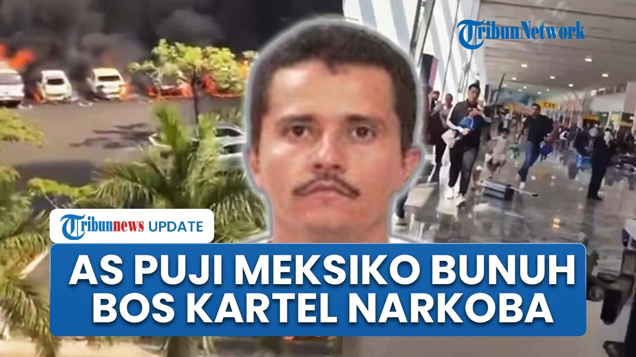 AS Girang seusai Bos Kartel Narkoba Meksiko Tewas, Minta Warganya Hati hati karena Terjadi Kerusuhan