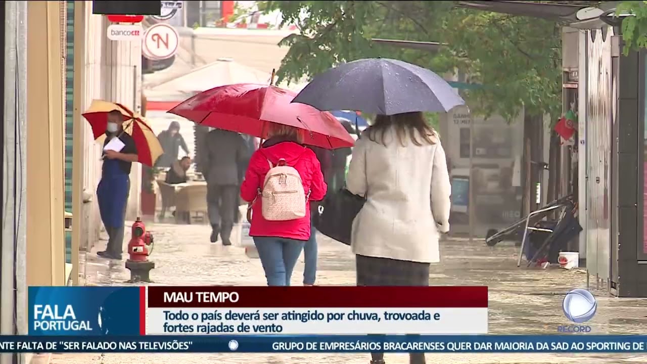 Mau tempo em todo o país