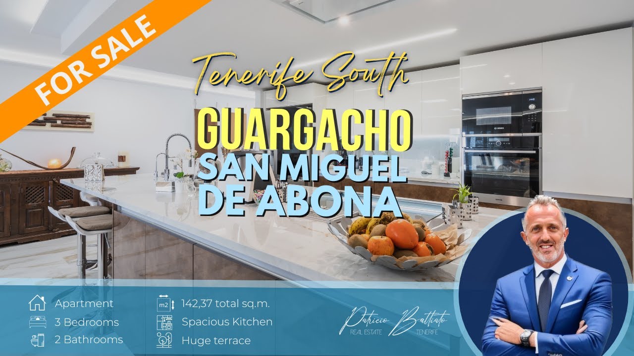 Apartamento 3 dormitorios en Guargacho, Tenerife Sur, Canarias
