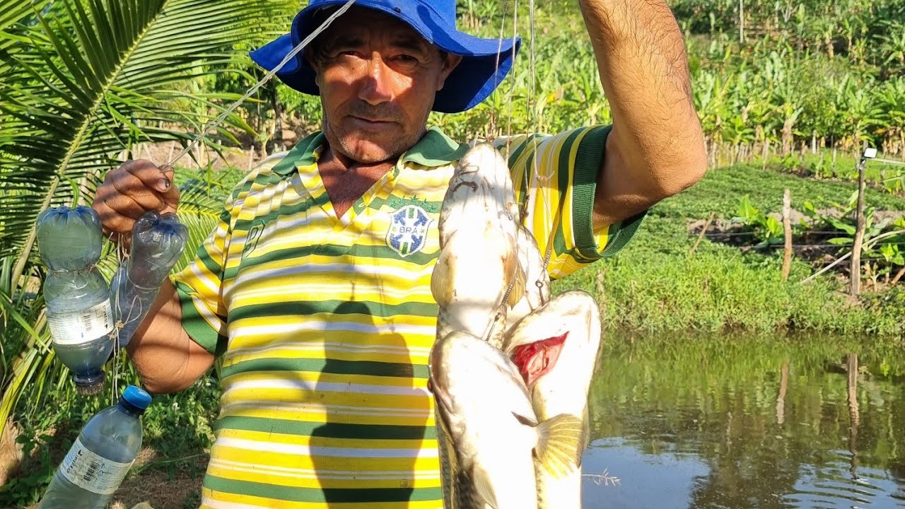 MEU AÇUDE ESTÁ INFESTADO DE CARNÍVORAS VEJAM O RESULTADO DAS ARMADILHAS!
