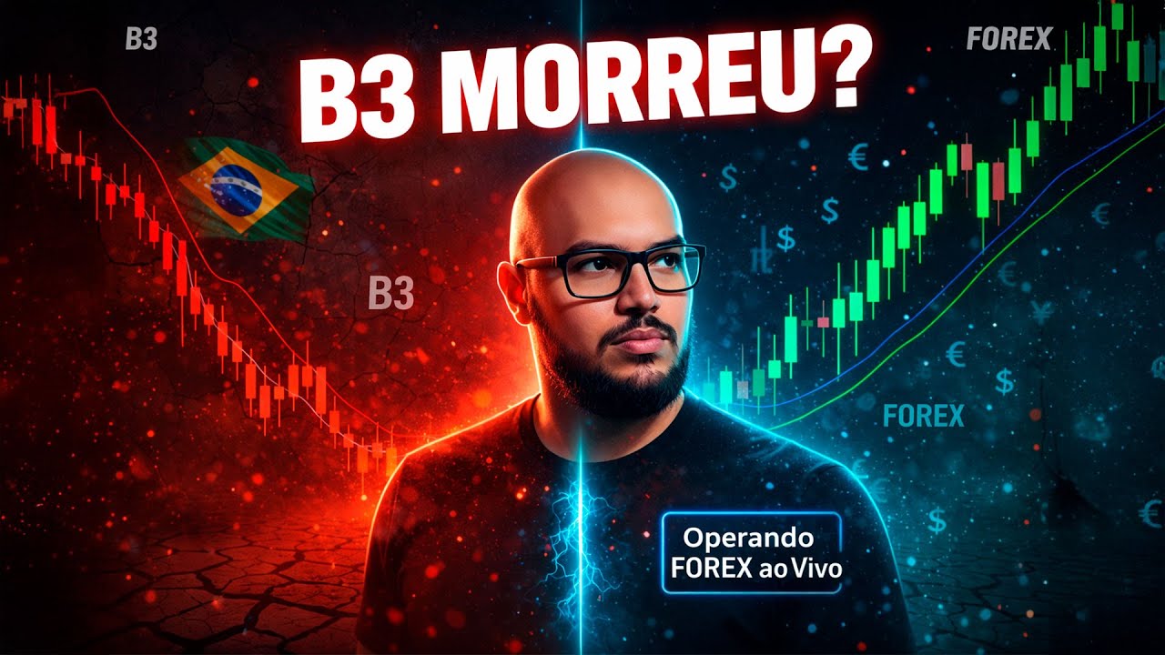 TROCAR B3 POR FOREX? Operando Forex ao vivo & minha opini&atilde;o sobre qual &eacute; melhor