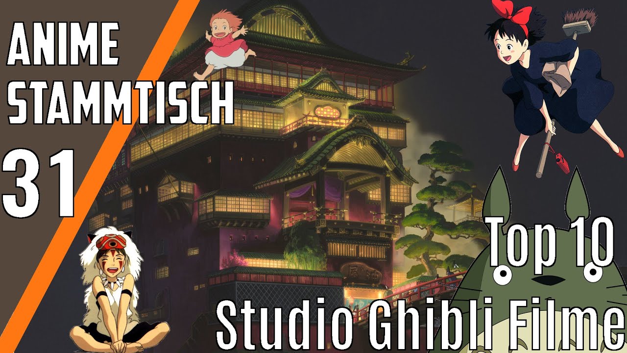 Unsere Top 10 Studio Ghibli Filme | Anime Stammtisch Spezial