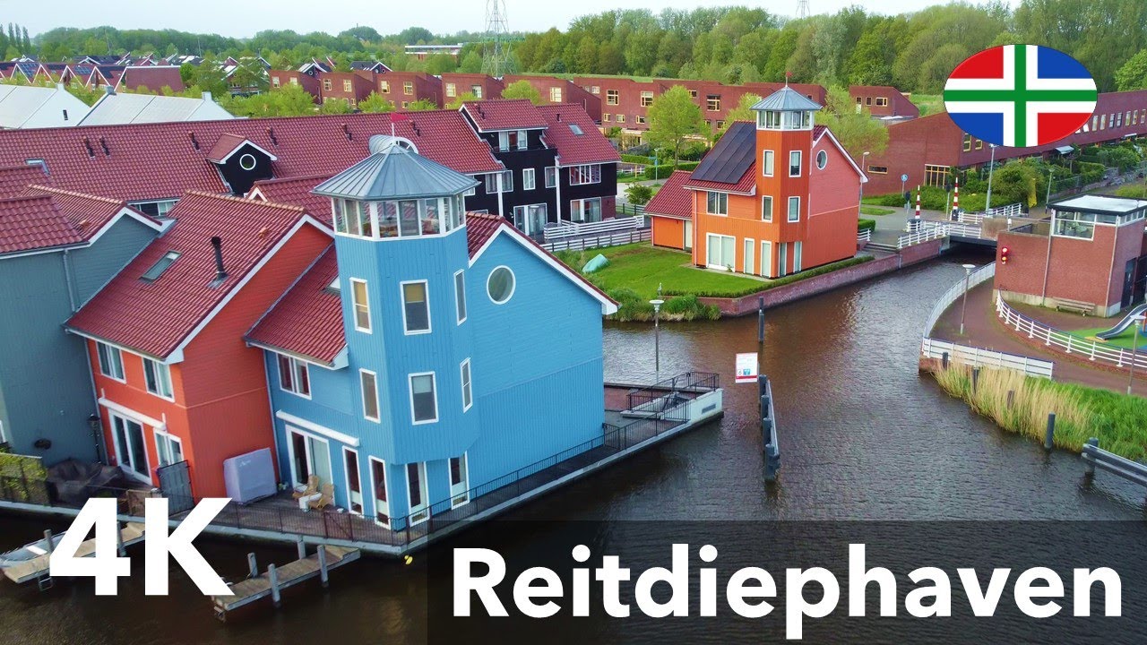 Reitdiephaven - 4K Drone