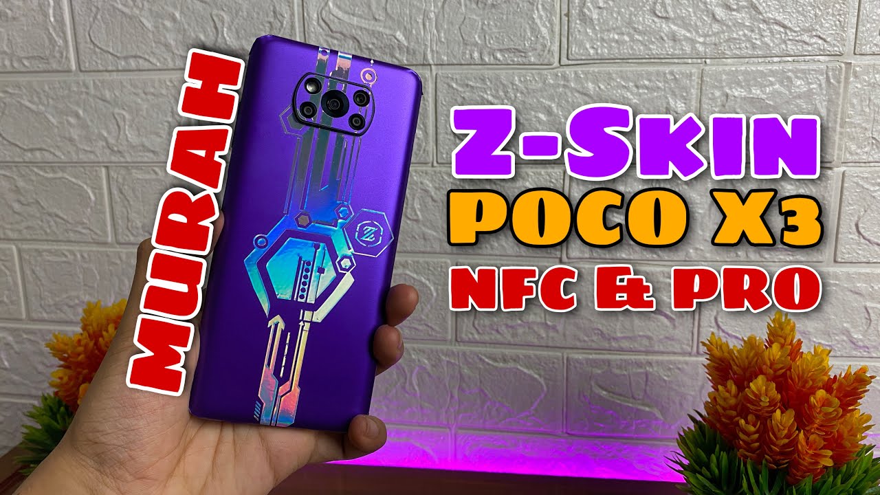 Ini Dia Garskin Murah Z-Skin Techno Punk di POCO X3 NFC & PRO