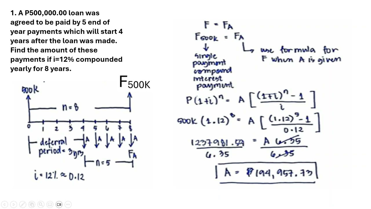 Video Lesson Deferred Annuity Annuity Due