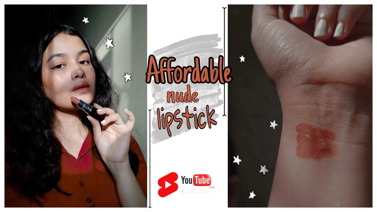 Affordable Nude Lipstick✨| #Shorts #Youtubeshorts #Nudelipstick