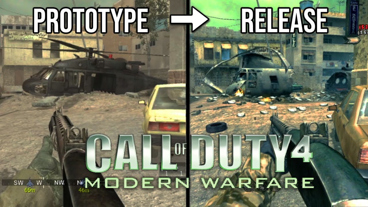 Modern Warfare's (2007) Development Evolution