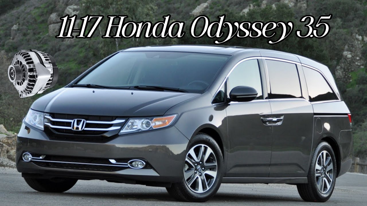 Замена генератора Honda Odyssey 2015 года | Замена генератора Honda Odyssey 3.5 2011–2017 годов