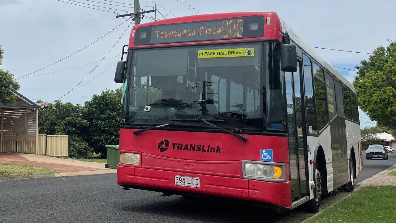 Bus Queensland Toowoomba - 394 LCI: Greenwattle Street to Clifford Gardens (Route 906 outbound)