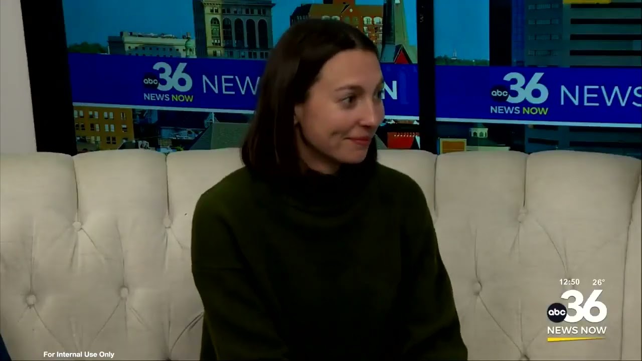 Kate Baughman discusses Black History Month at the Lexington Public Library on ABC36 with Doug High