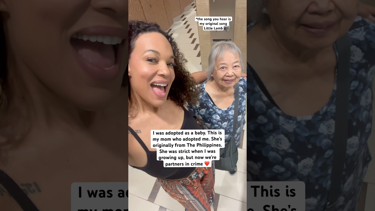 Fun with my Filipino Mom! #motherdaughter #filipina #adoptionstory #adoption #filipinomom