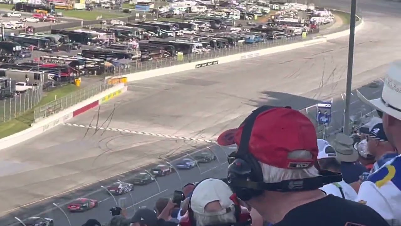 NASCAR Cup Series 2022 GEICO 500 @ Talladega Final Laps FROM THE STANDS