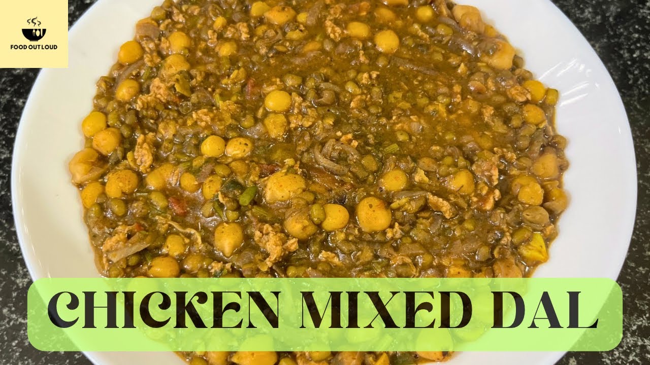 Mixed Dal with Chicken Keema recipe | Perfect Dal for roti & rice | Restaurant style taste 