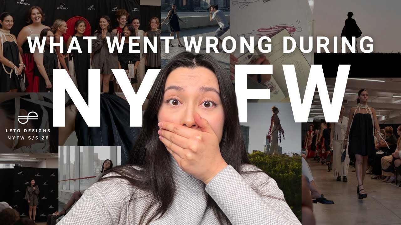 10 things that went wrong during NYFW | How to host a show during new york fashion week