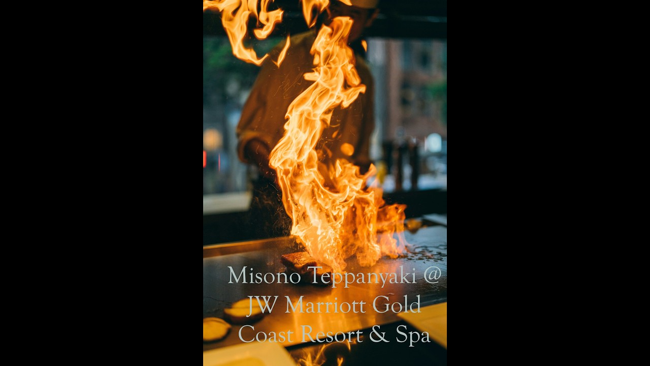 Misono Japanese Restaurant | JW Marriott| Gold Coast | Surfers Paradise | Australia | Simplylams