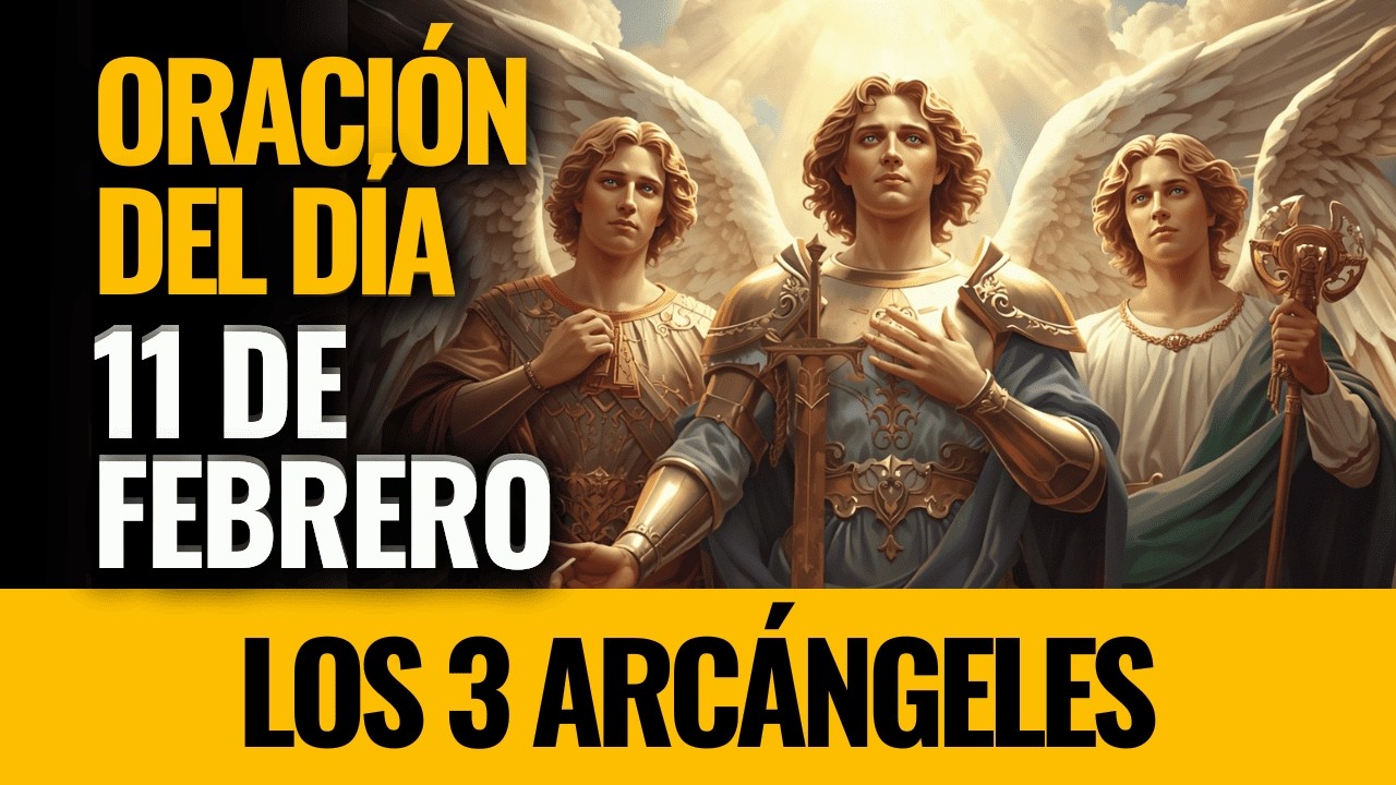 ¡Los 3 Arcángeles disipan la ansiedad y traen paz interior! Ruega con fe