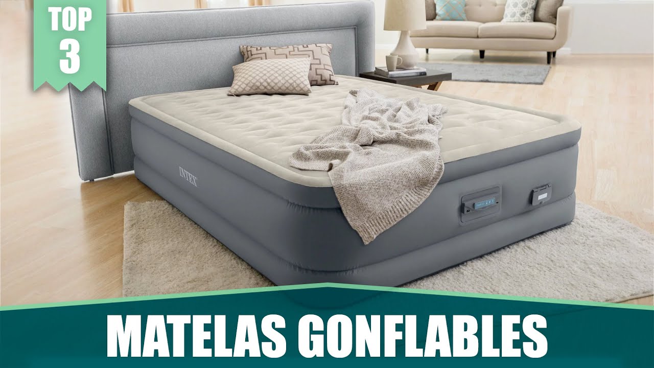 LES MEILLEURS MATELAS GONFLABLES - TOP 3 COMPARATIF