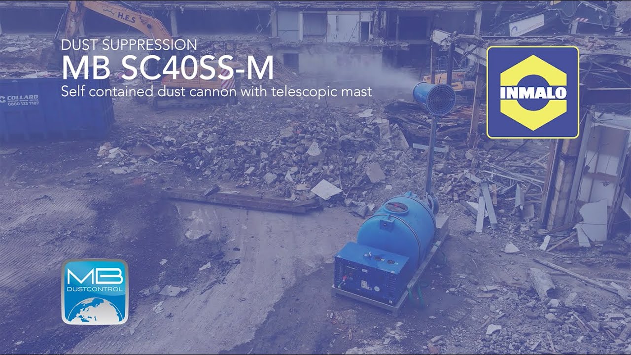 Demolition of Southampton’s Iconic Debenhams Store | MB SC40SS-M Dust Cannon