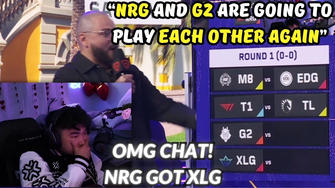 NRG s0m отреагировал на жеребьевку группового этапа VCT Masters Santiago после того, как NRG квал...