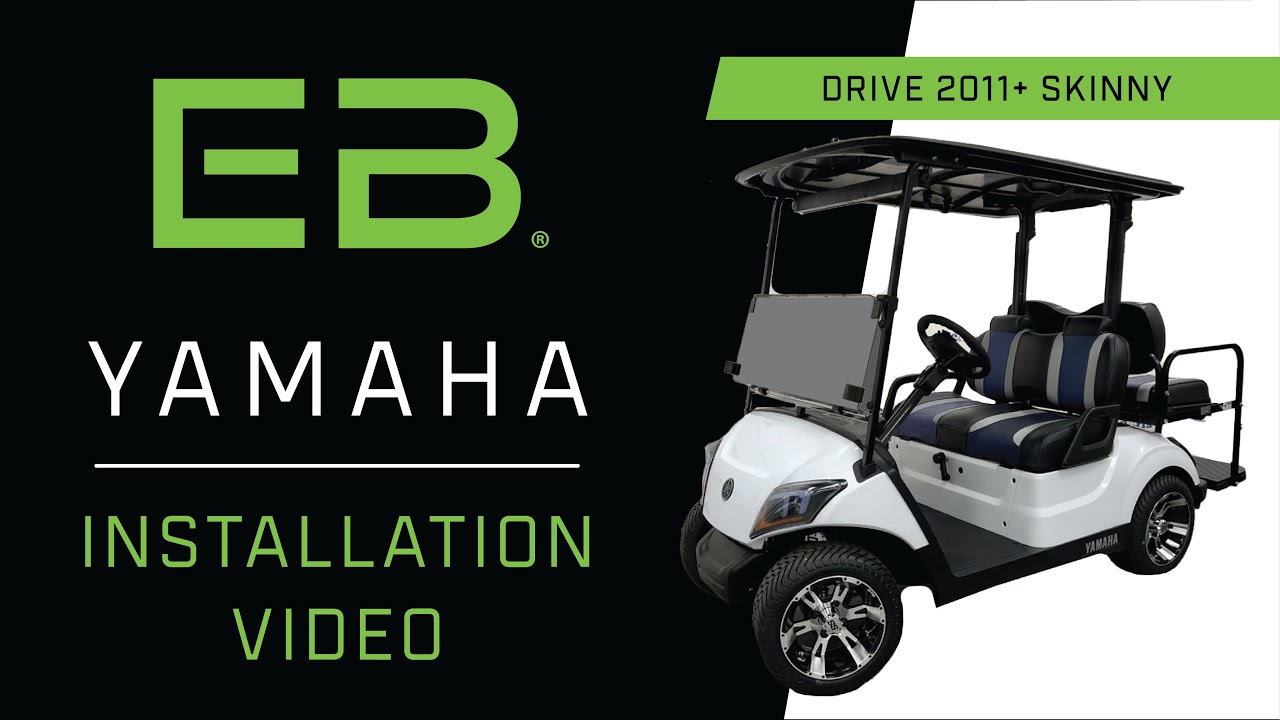 Yamaha Drive Eco Battery Skinny Install Installation Guide | 2011-Present