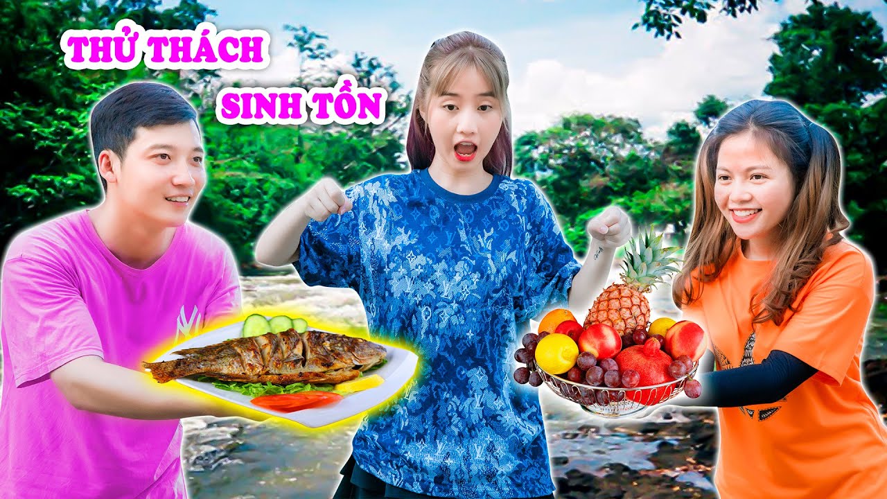 Vào Rừng Bắt Cá - Bắt Tôm - Thử Nghiệm Sinh Tồn Kiểu Mới Theo Phong Cách Hạt Tiêu - Phim Táo Xanh TV
