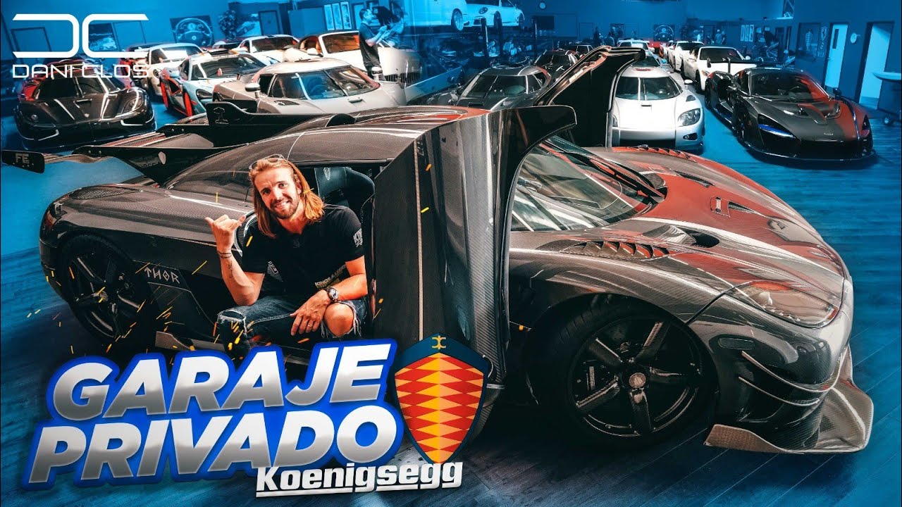 EL GARAJE PRIVADO de KOENIGSEGG de Dan, CUÁNTOS MILLONES $ ESCONDIDOS en LOS ANGELES | Dani Clos