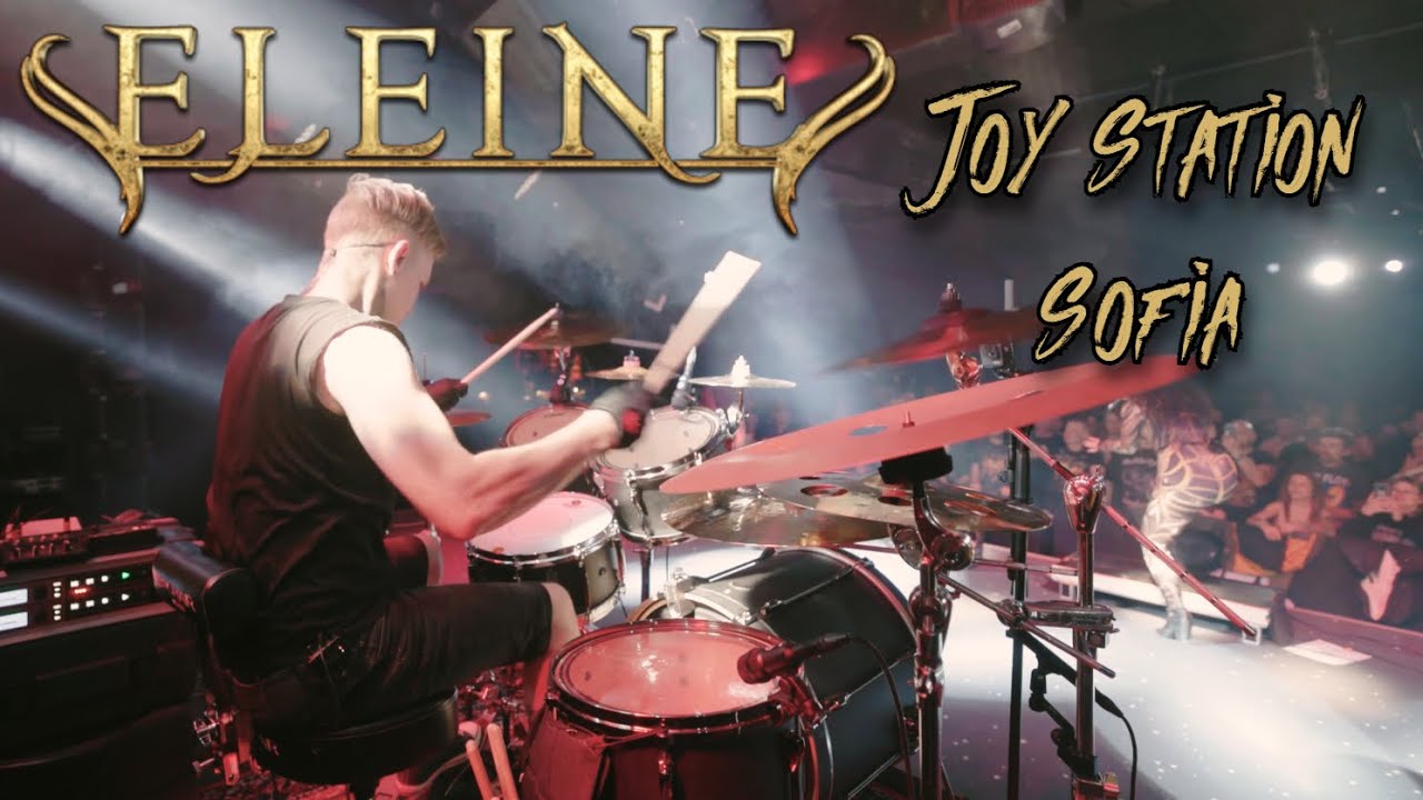 Eleine - As I Breathe - LIVE Drum Cam @ Joy Station Sofia - Bulgaria