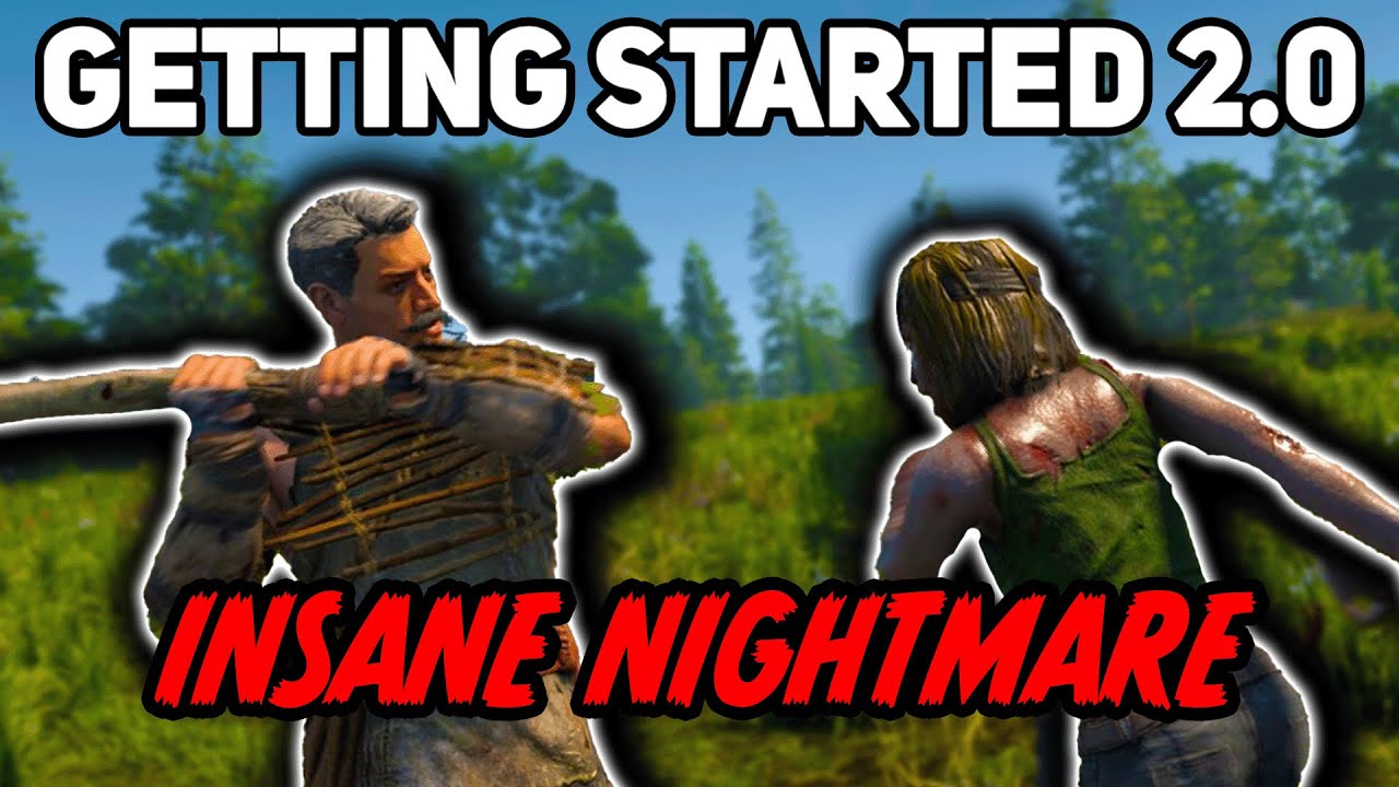 Can I Survive Insane-Nightmare in 2.0? - 7 Days To Die (Part 1)