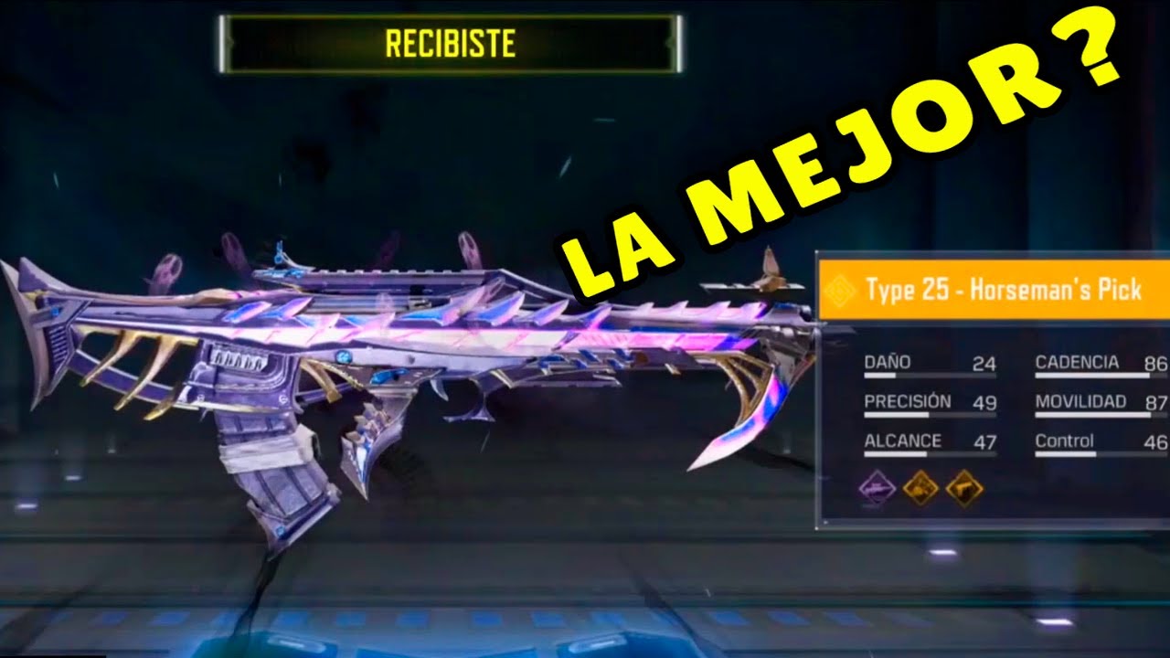ESTA es la MEJOR ARMA LEGENDARIA de CODM?