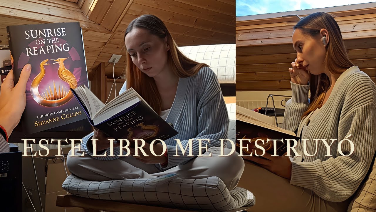 Leí Amanecer en la Cosecha y me destruyó 📖 Vlog de lectura | Booktube español