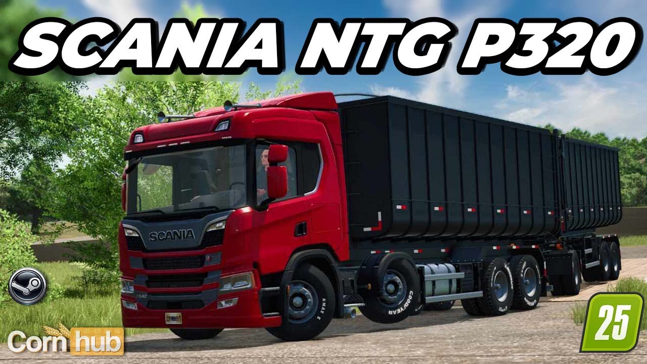 LS25 Mods - Scania NTG P320 Roll-On - LS25 Modvorstellung