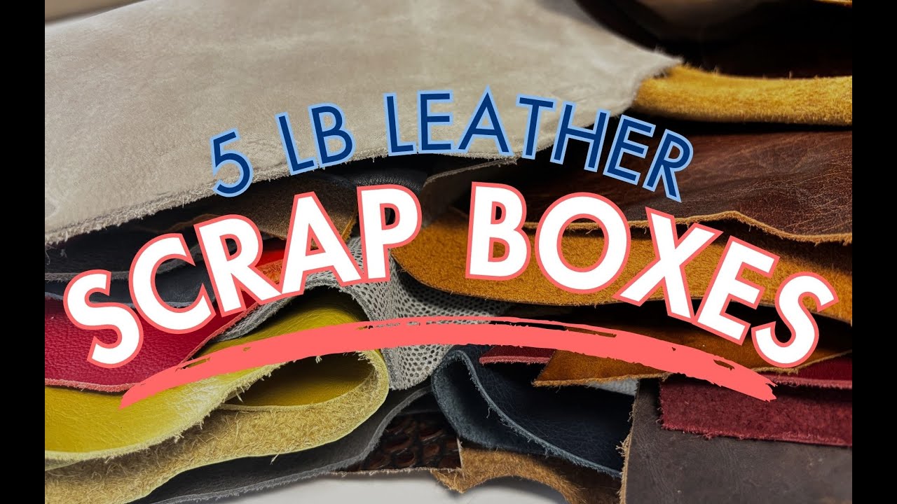 5 Pound Leather Scrap Boxes!