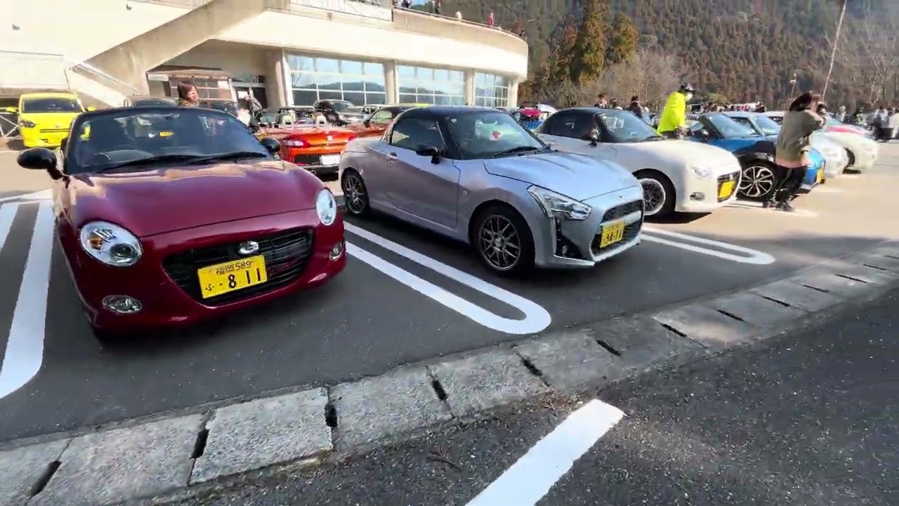 2025.03.09 九州ダイハツミーティングに参加してきました。動画はコペンエリア？