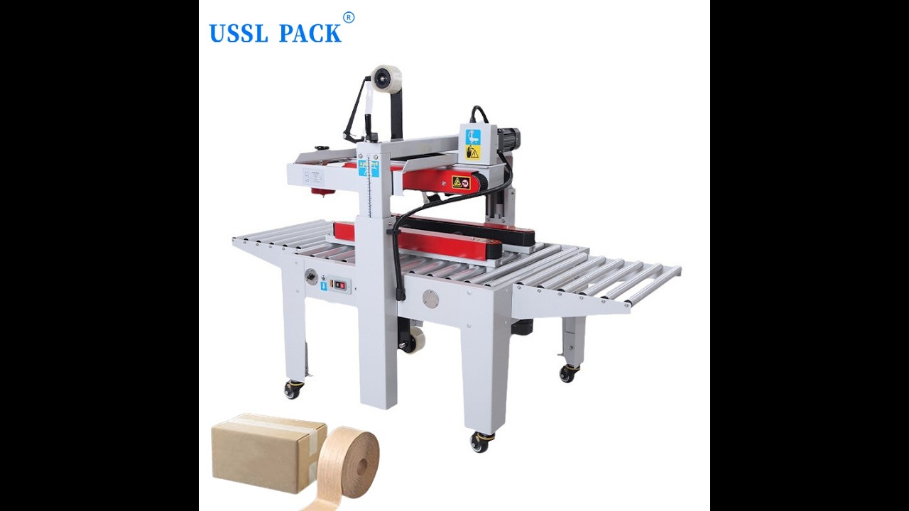 FXJ-5050A Automatic packing machine carton sealing machine heavy carton tape packaging machine