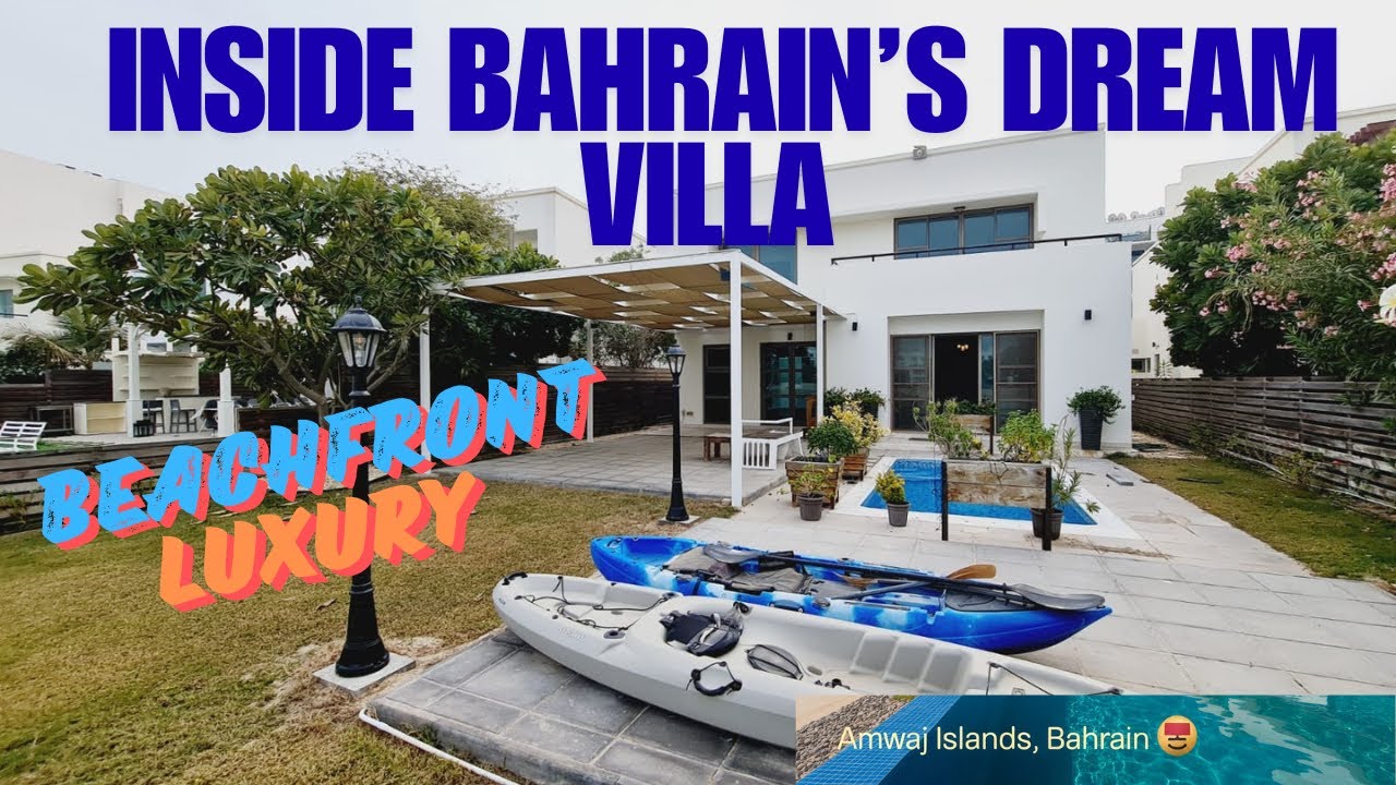 Bahrain’s Best Beachfront Villa | 5-Bed | Tala Island, Amwaj