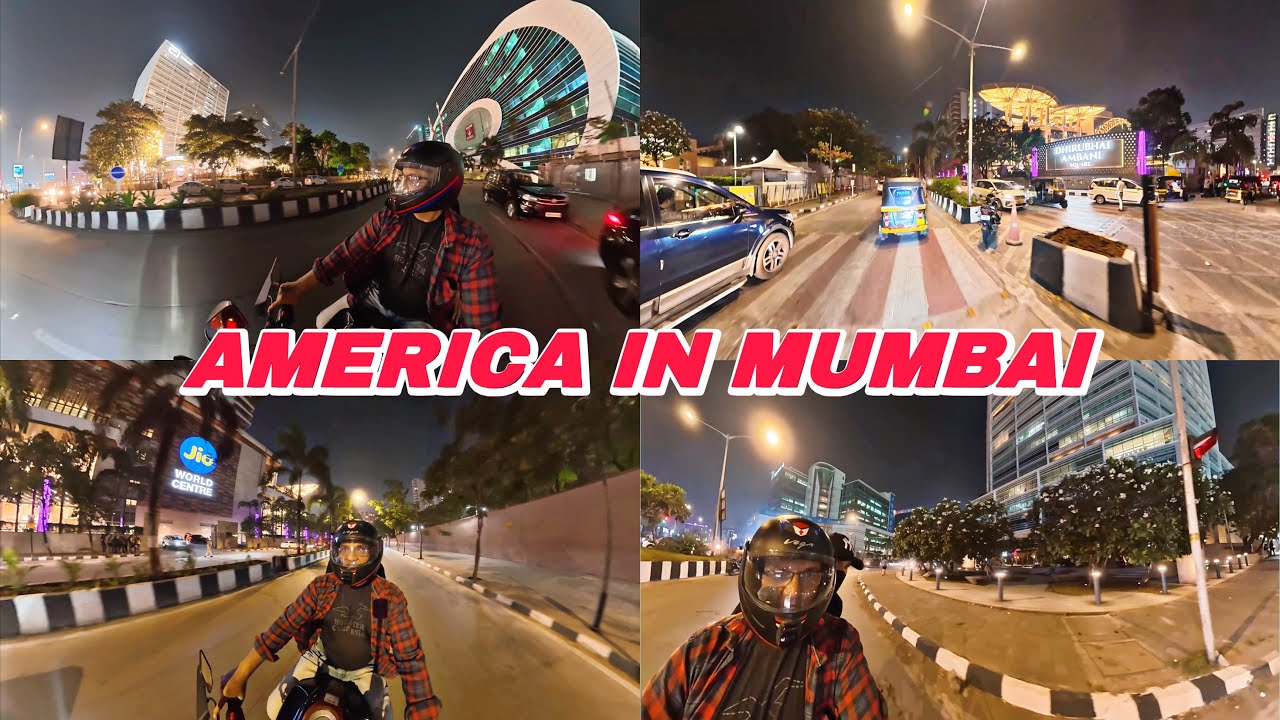 Mumbai BKC Bandra Kurla complex like America in Mumbai Journey