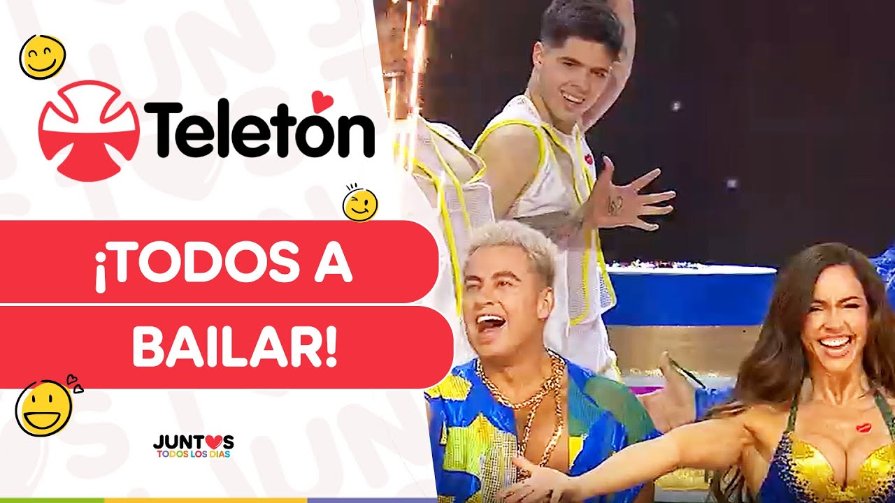 ¡CON CHICOS REALITYS!🤩Axé Bahía y Porto Seguro se presentaron en Teletón 2024