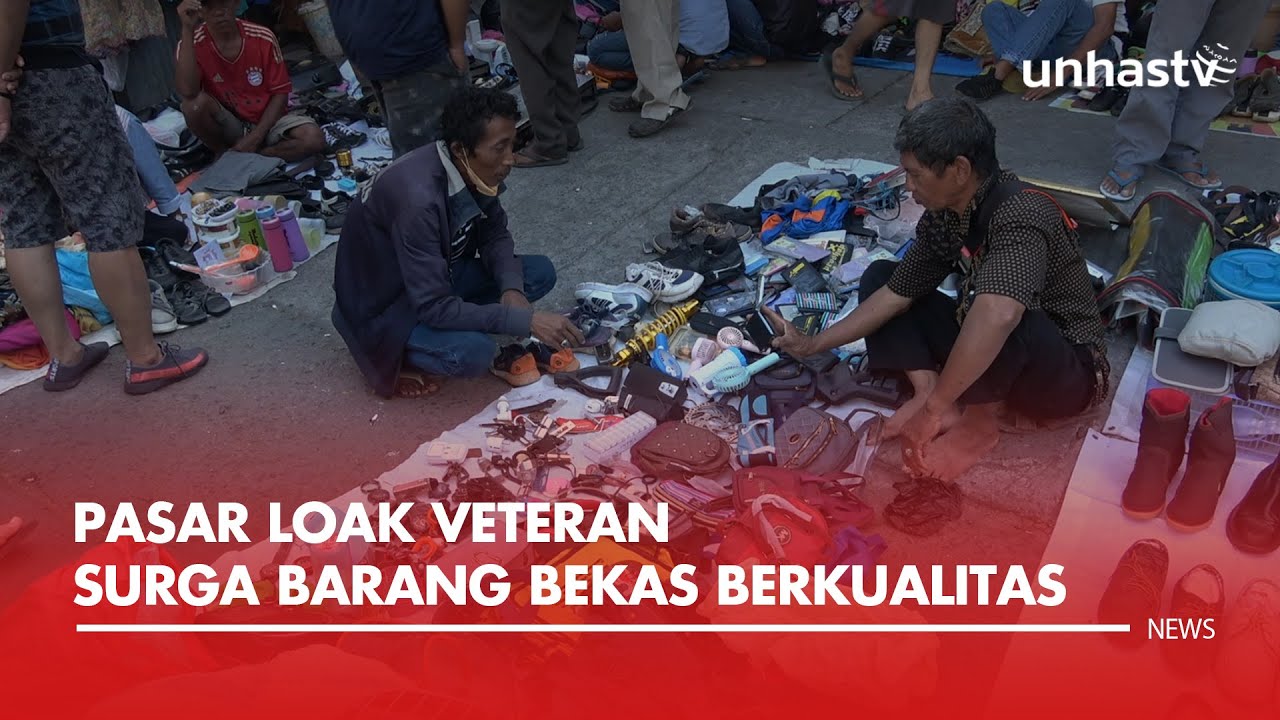 Pasar Loak Jl Veteran Makassar, Surga Barang Bekas Berkualitas