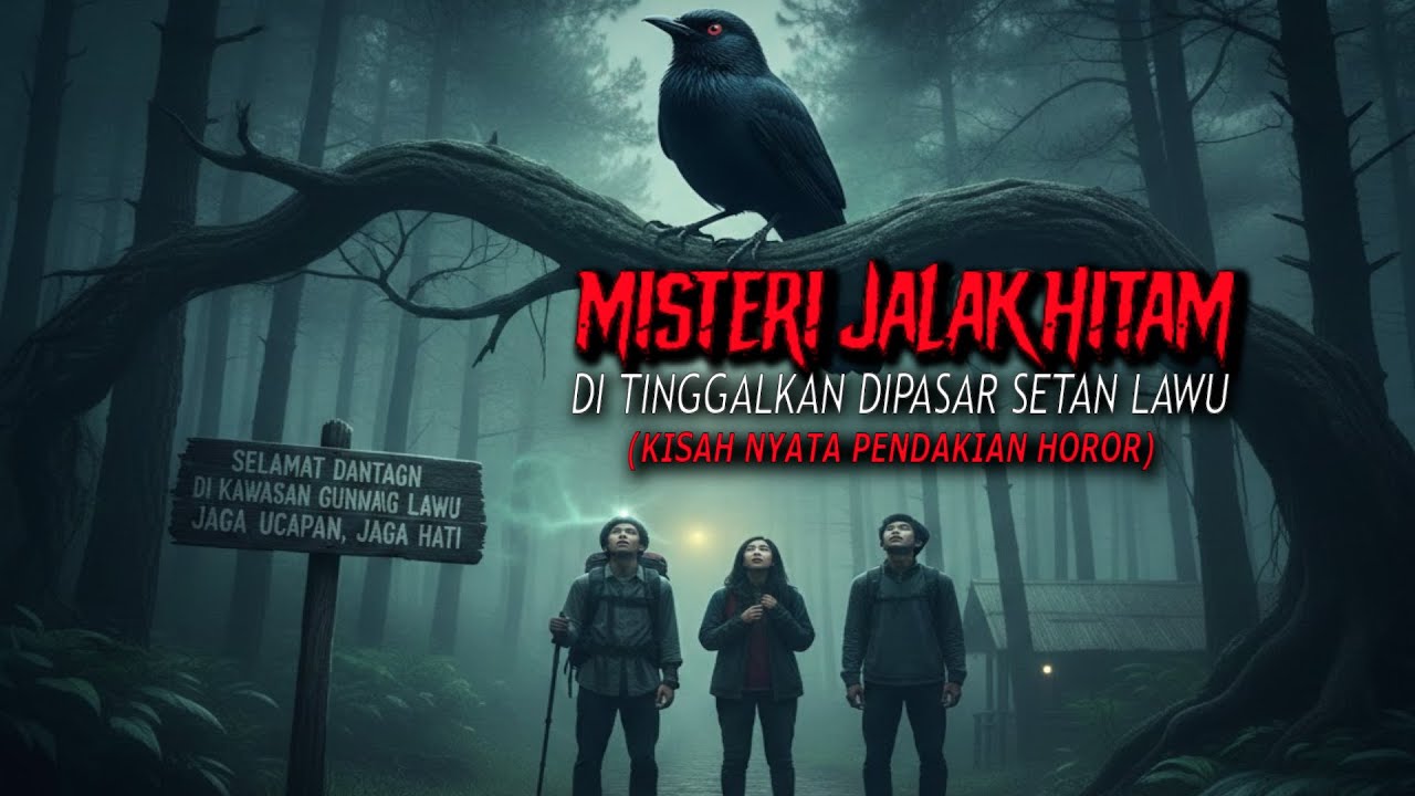 Misteri Jalak Hitam: Ditinggalkan di Pasar Setan Lawu (Kisah Nyata Pendakian Horor)