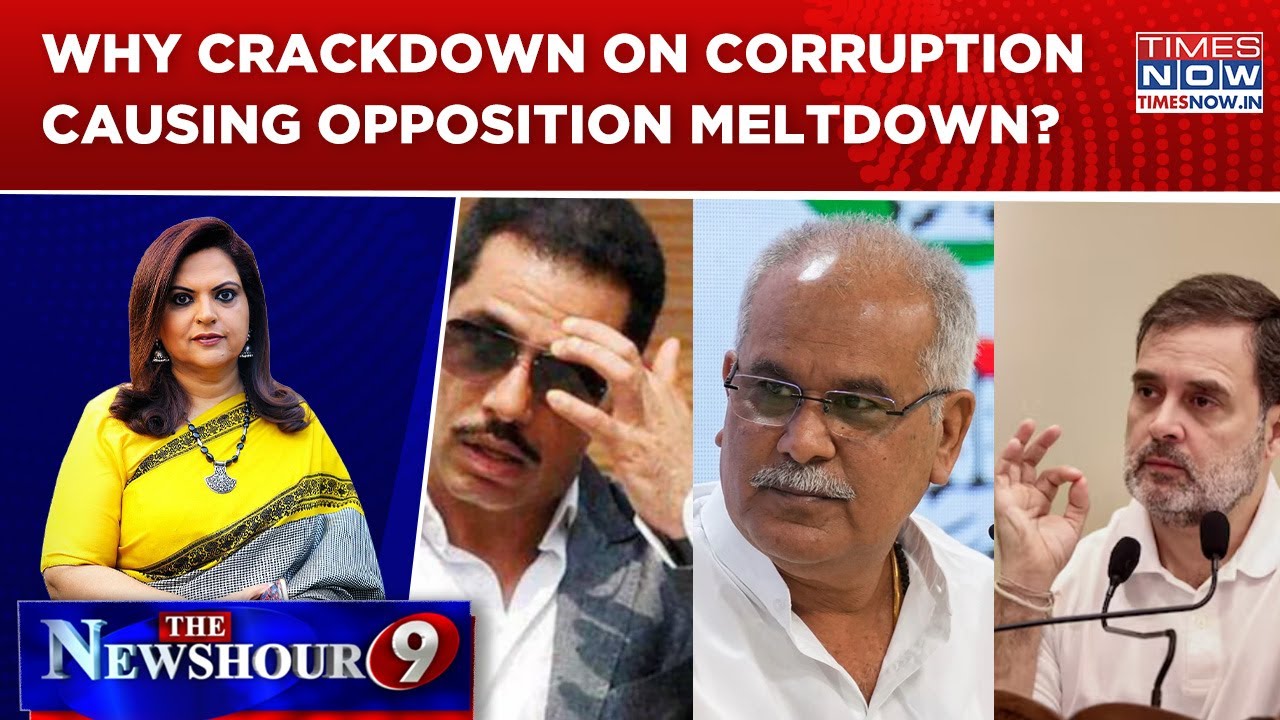 Crackdown On Corruption Triggers Outrage: Oppn Screams ‘Witch-Hunt’; Meltdown Legitimate? | Newshour