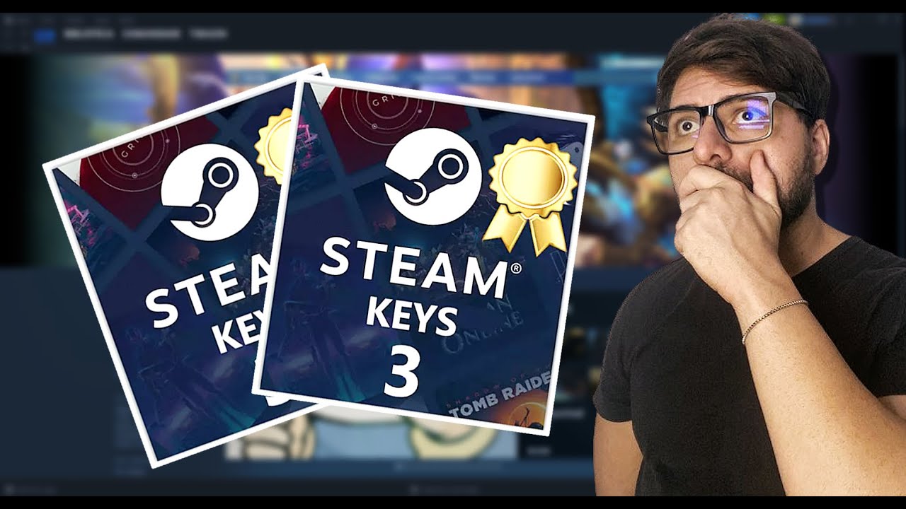 Comprei 6 chaves aleatórias da STEAM e me dei muito...