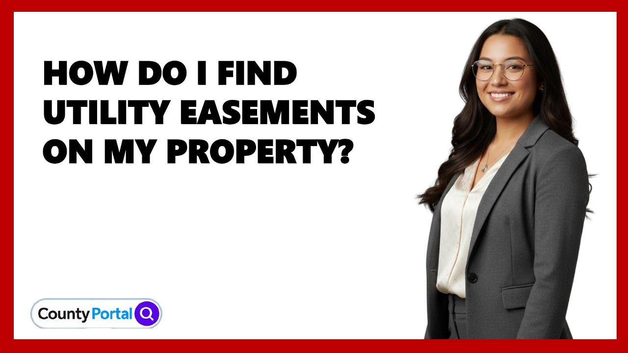 How Do I Find Utility Easements On My Property?