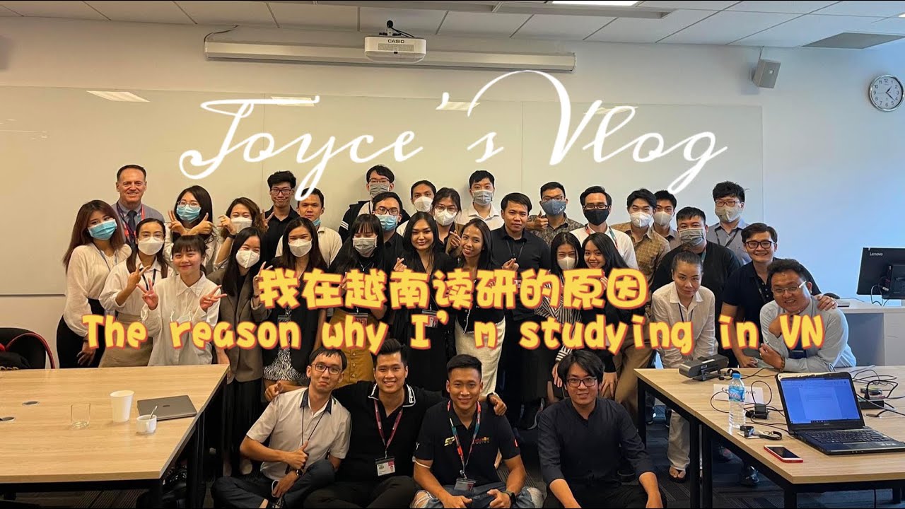 Vlog/The reason why I am studying in Vietnam (RMIT VIETNAM SGS)