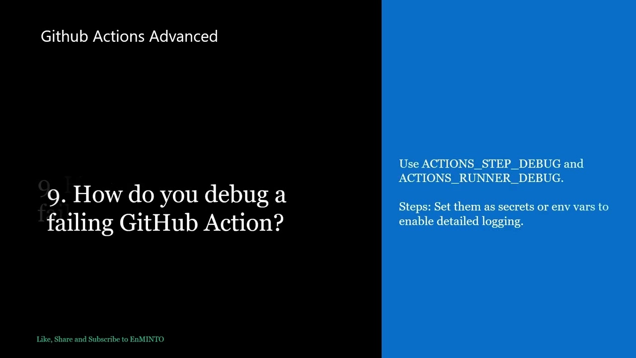 15 Advanced GitHub Actions Interview Questions | Deep Dive CI/CD (Part 2/3)
