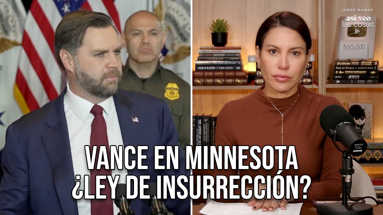 J.D. Vance en Minneapolis: ICE, protestas y posible Ley de Insurrección | Minnesota al límite