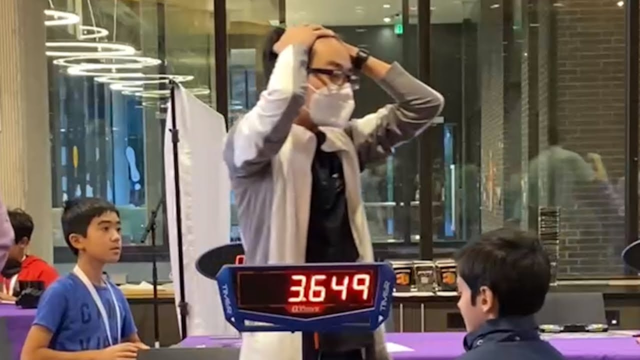 (Alternate Angle) 3.69 World Record Square-1 Solve!