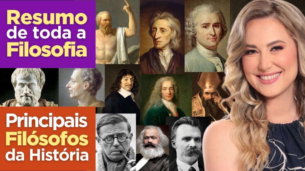 RESUMO DE TODA A FILOSOFIA (em 10 minutos) | Principais Fil&oacute;sofos da Hist&oacute;ria