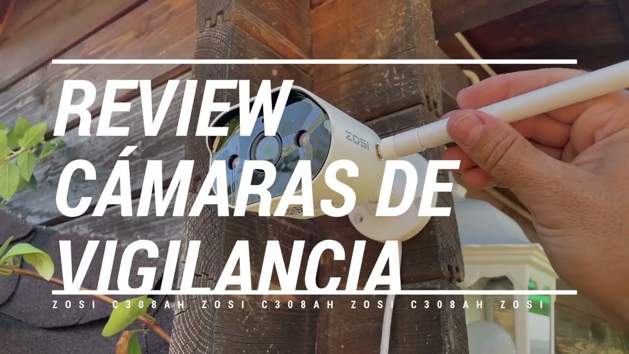 CÁMARAS DE VIGILANCIA 2x1. Zosi C308AH 5MP