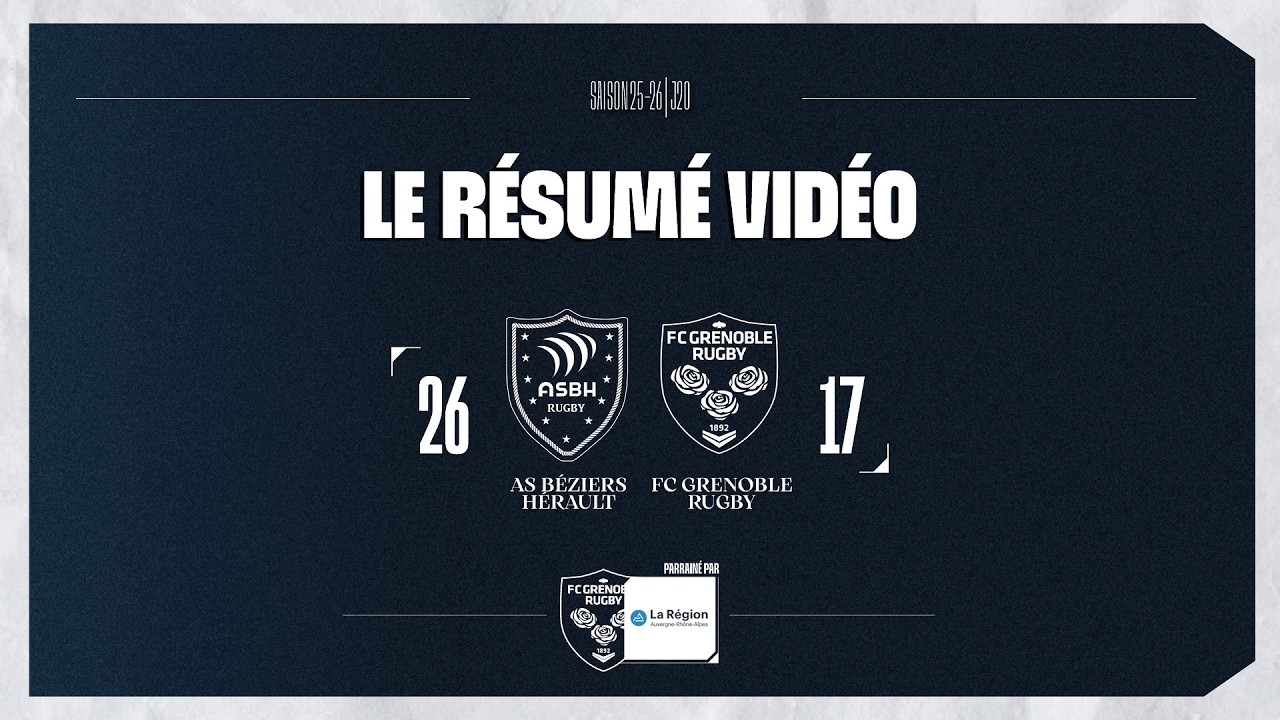 Le résumé vidéo | ASBH - FCG | J20 | 25 - 26