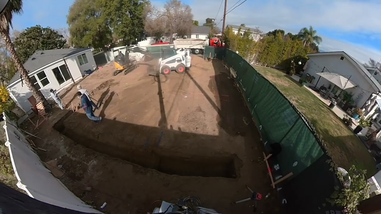1,200 sq.f. ADU in progress 